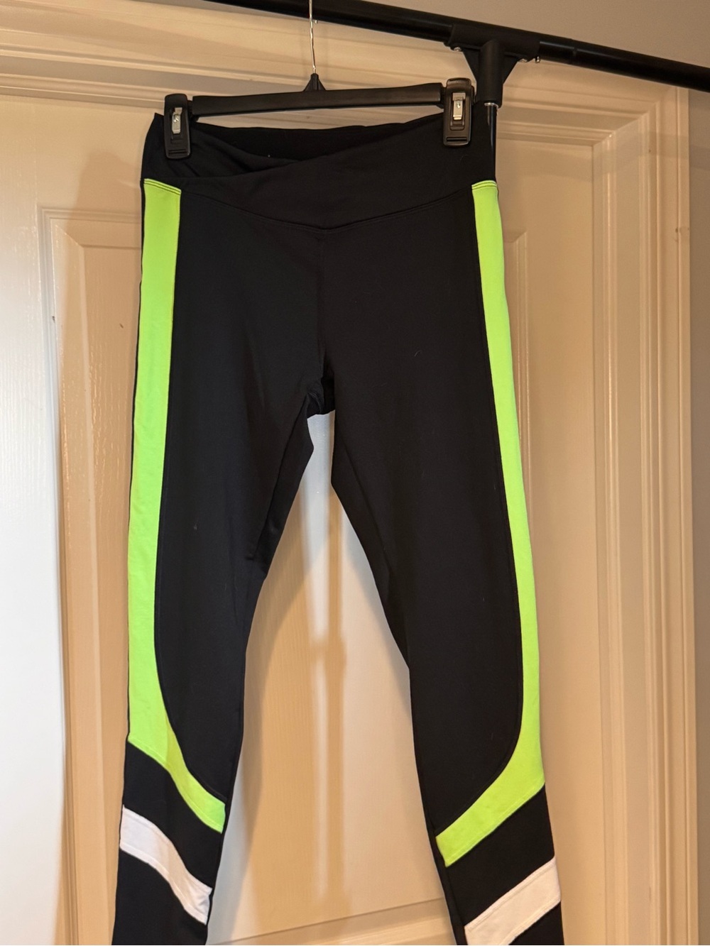 Pink Victoria's Secret Cozy Black Leggings